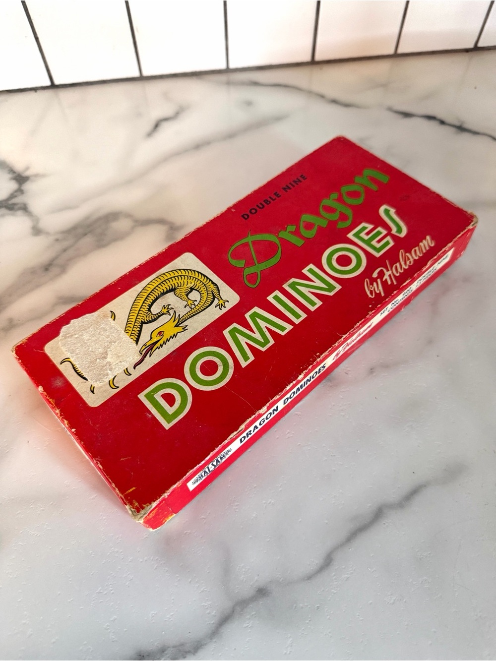 Vintage 1960’s Dragon Dominoes by Halsam